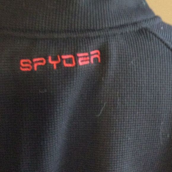 NWOT Mens Spyder Black and Red sweater  size X-large - Picture 7 of 7